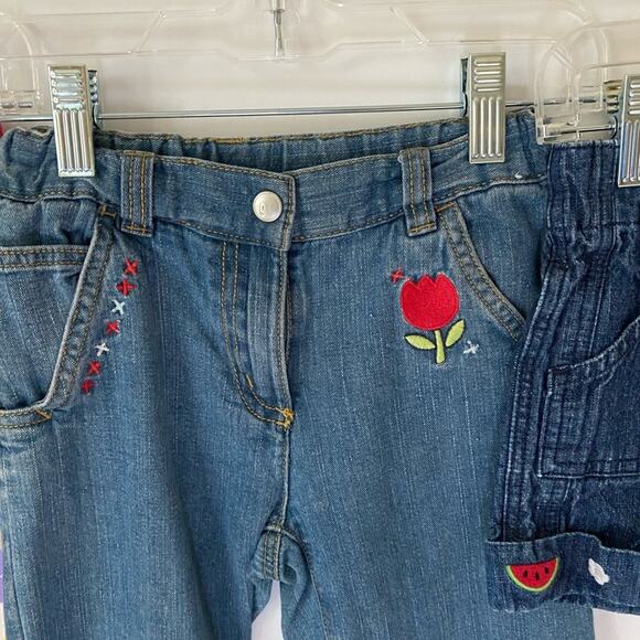 Gymboree Girls Adjustable Waist Bottoms Mix & Match Casual Outfit Bundle Size 6 - Picture 4 of 8